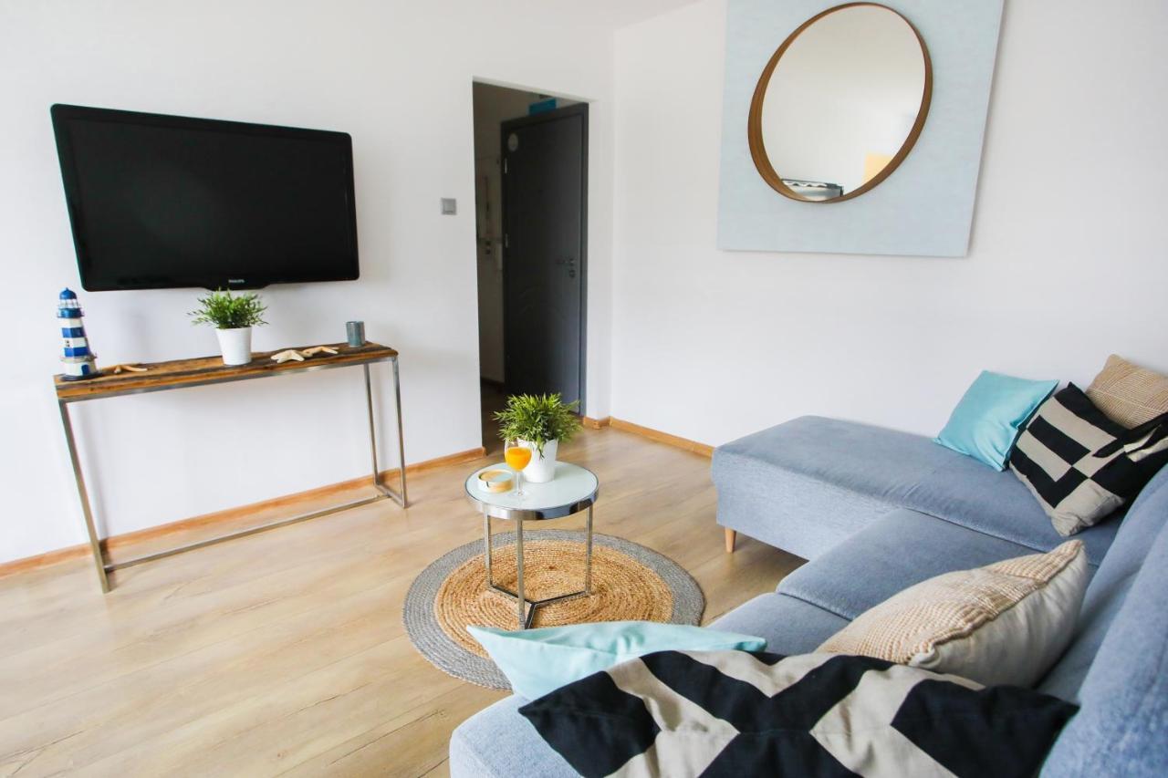 Apartament Blekitno Na Bialym Владиславово Екстер'єр фото