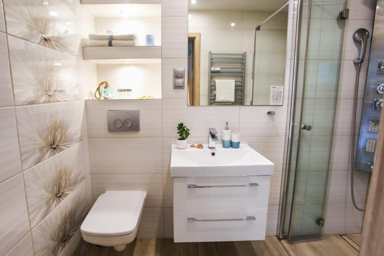 Apartament Blekitno Na Bialym Владиславово Екстер'єр фото